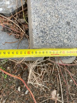 Žulové desky až 120cm , žulový kámen náhrobní vč. rozměrů - 2