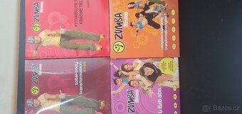 Fitness Zumba 4DVD + činky - 2