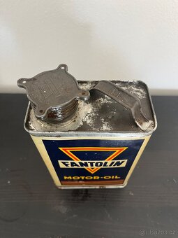 Plechovka od oleje Fantolin - 2