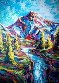 Akrylový obraz 100x70 10 - 2
