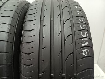 2ks letní pneu 225/55/16 Continental - 2
