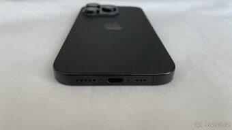 APPLE IPHONE 16 PRO 128 GB ČERNÝ,12 MĚS.ZÁRUKA,BATERIE 100% - 2