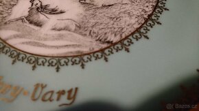 Dekorativní talíř, Karlovy Vary, signováno - 2
