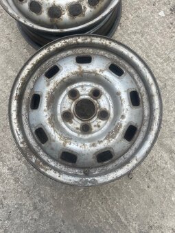 Plechové disky 5x112 z VW T4 - 2