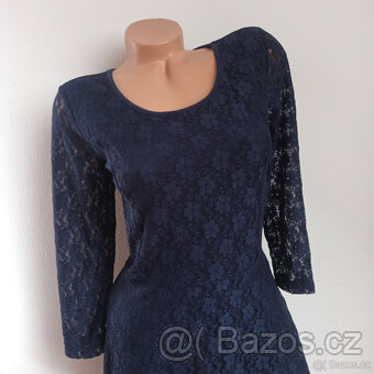 NOVÉ dámské krajkové šaty eur 38 - 40 - 2
