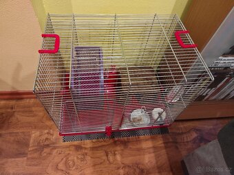 Klec na křečky s vybavením - 2