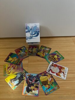 Pokemon original krabicka a 10 karet. - 2