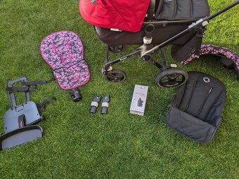 Bugaboo Fox black edition + Zimní sada - 2
