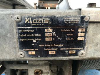 Šikmý výtah Klaas HV 266KA no Böcker - 2