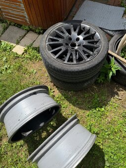 Sada Alu kol R17 - dvě obuté / dvě disk - 2
