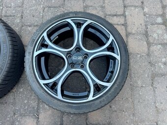 Kompletní sada kol OZ Wave 5x110 17" + zánovní zimní pneu - 2