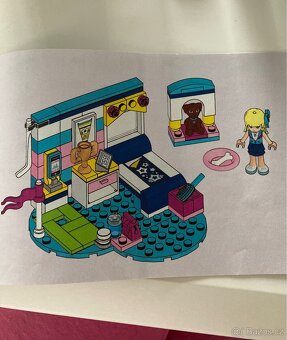 Lego Friends 41328 pokojíček ložnice Stephanie - 2