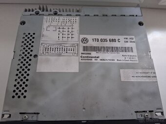 Original navigace VW RNS510 z vozu VW Passat B7 r.v. 2011 - 2