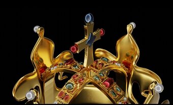 3D tisk/👑replika - České korunovační klenoty - 2