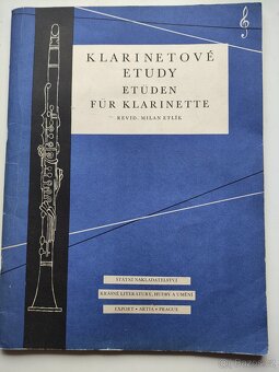 Klarinet - noty začátečník - 2