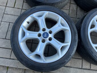 4x alu disky 5x108 R17, letní pneu - 2