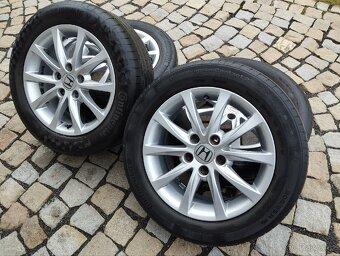 ALU 5x114,3 r16x6,5 ET 45, 205/55/16 Continental - 2