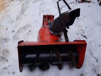 Fréza na sníh, sněhová fréza - 2