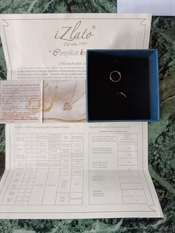 Prodám krásné zlaté náušnice - 2