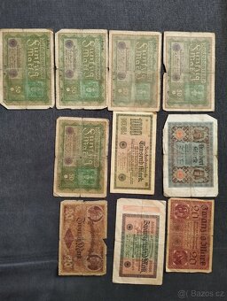Staré německé bankovky - 2
