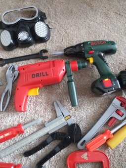 Aku vrtačka Bosch+další vrtačka a nářadí - 2