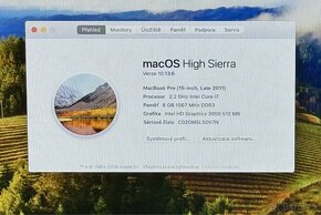 MacBook Pro 15” Palcový /8GB RAM/i7/1TB SSD/Záruka - 2