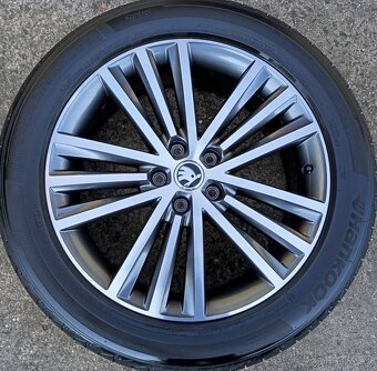 Alu kola originál Škoda Kodiaq 5x112 R19 Sirius - 2