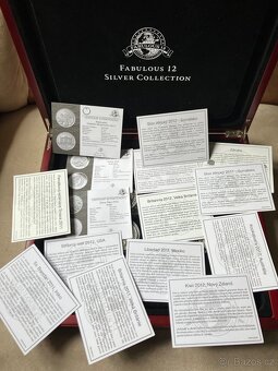 Sbirka 24. stříbrných investičních minci - 2