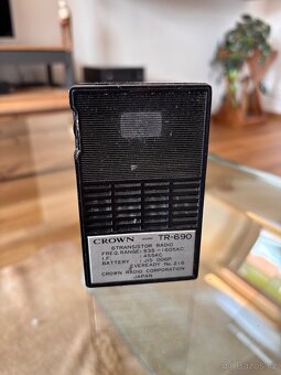 Tuzex rádio CROWN - 2