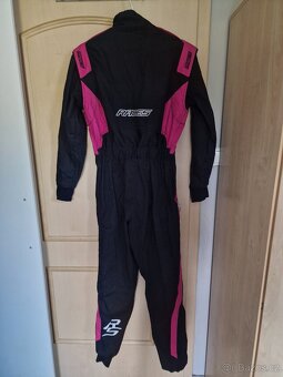 Kombinéza RACES EVO II Clubman Ružová vel. S - 2