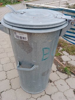 Plechová popelnice - 2