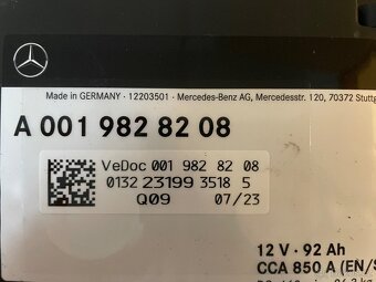 Nová originální autobaterie Mercedes-Benz - 2