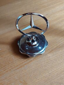 Chromová hvězda na vozidla Mercedes-Benz 20.-50.léta - 2