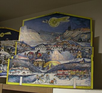 prodám papírové deskové betlémy - 2