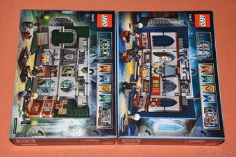 Lego 76410, 76411 - Zástava Zmijozelu + Zástava Havraspáru - 2