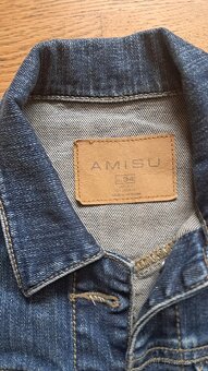 Dívčí džinová bunda vel. 34 / XS - 2