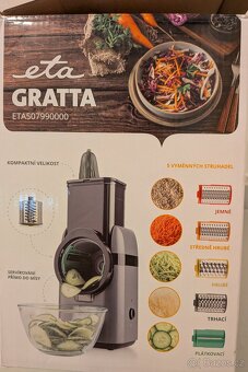 Elektrický strouhač - nový - upřednostňuji osobní odběr - 2