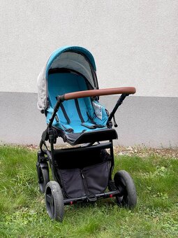 Kočárek Kunert Rotax, rok 2022, kombinovaný, černý/tyrkys - 2