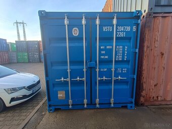 Modrý námořní kontejner - 2