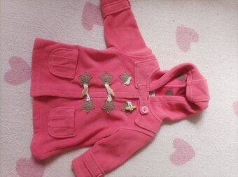 Dívčí kabátek NEXT vel. 12-18 měsíčů, dívčí vesta vel. 80 - 2