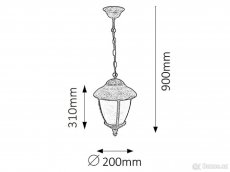 Závěsné svítidlo MADRID - 2
