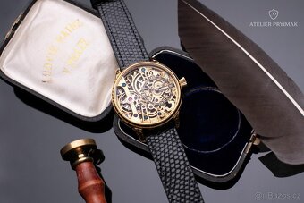 Jedinečné starožítné 8-denní hodinky HEBDOMAS 1900 - 2