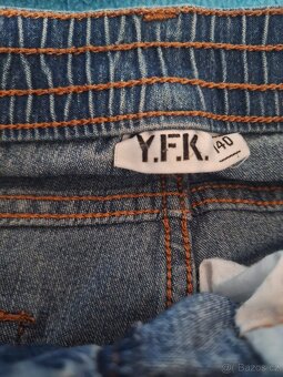 Chlapecké džíny značky Y.F.K. velikost 140. - 2