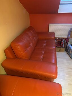 Kožená sedací souprava - 2