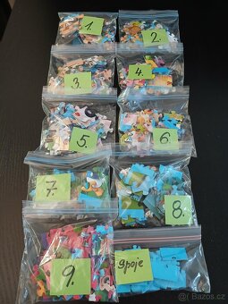 Puzzle pro děti 9 obrazků - 2