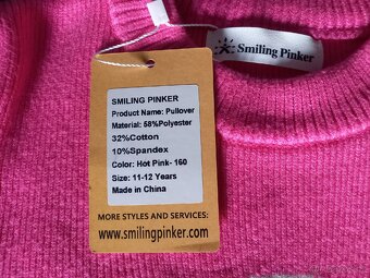 Dívčí svetr zn. Smiling Pinker - 2