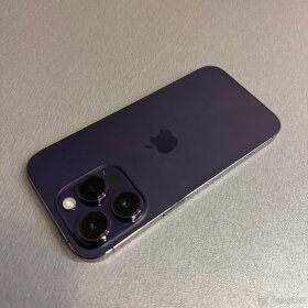 iPhone 14 Pro 256GB deep purple, pěkný stav, rok záruka - 2