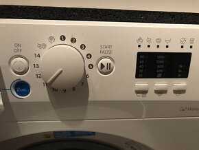 Pračka indesit 6kg, 1200ot bílá - 2