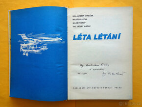 Léta létání - kolektiv/ NADAS 1979 / s podpisem spoluautora - 2