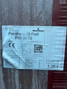Porotherm cihly 30 4 palety - 2